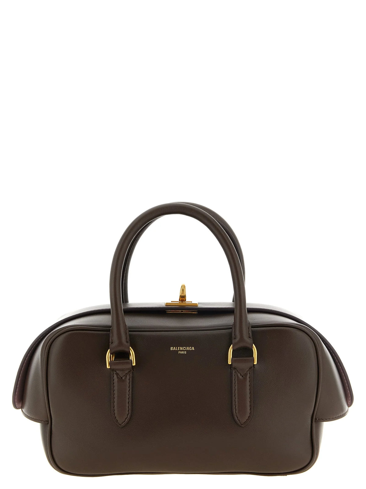 Balenciaga Brown Lamb Leather Handbag
