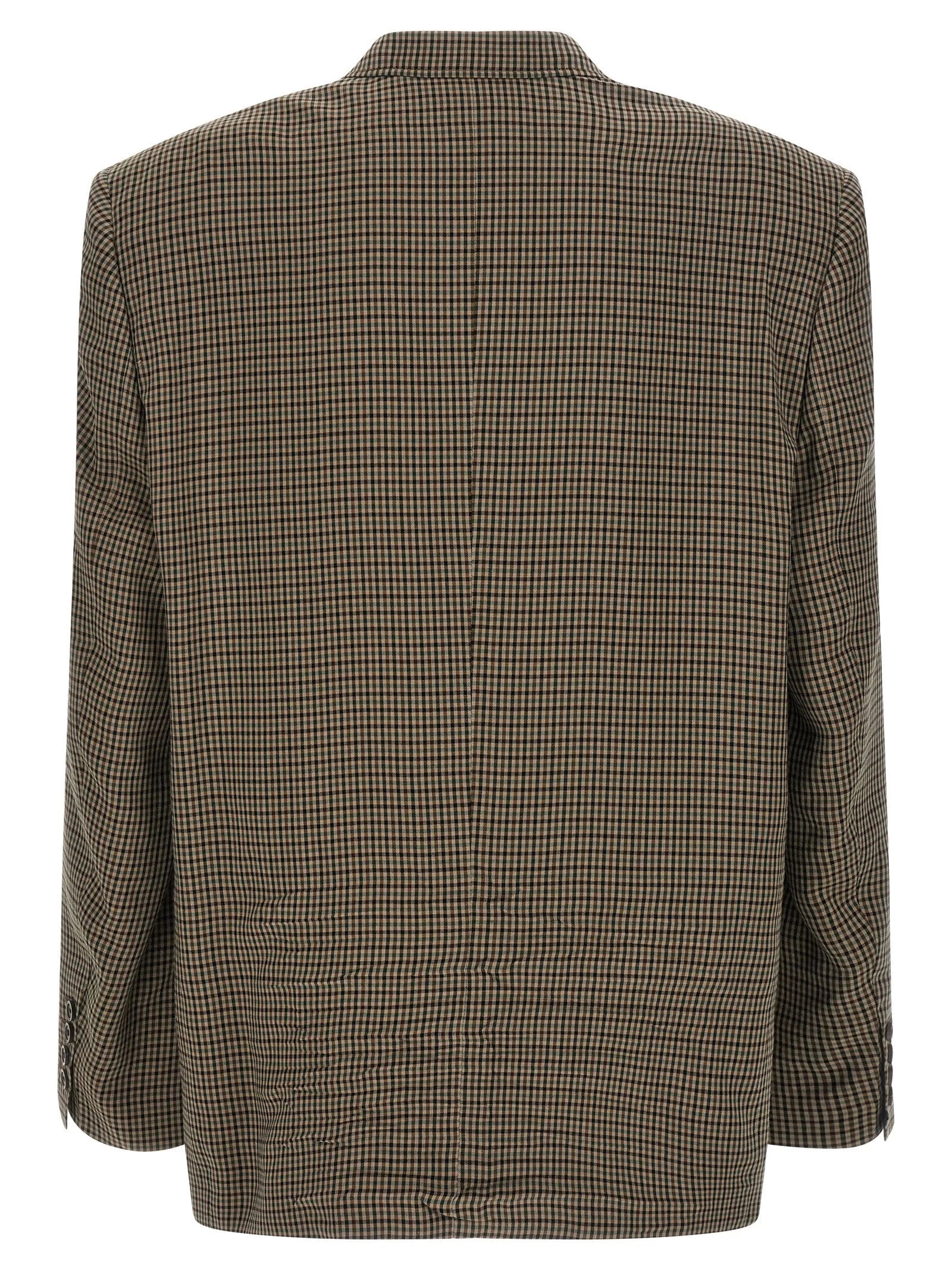 Balenciaga Brown Lyocell Blazer