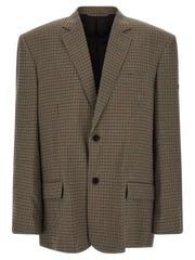 Balenciaga Brown Lyocell Blazer
