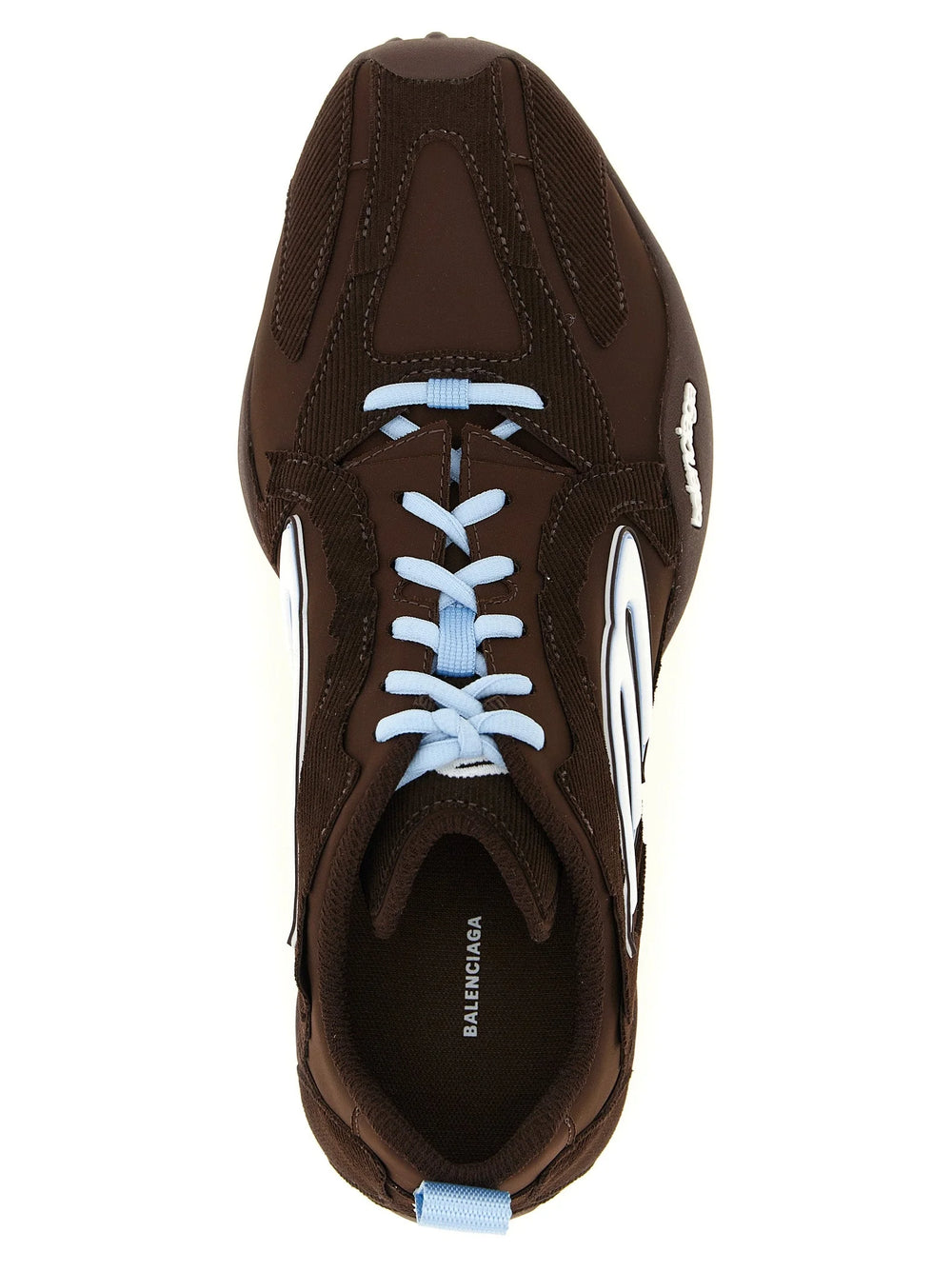 Balenciaga Brown Polyester Athletic Sneakers - EU 41 | US 8