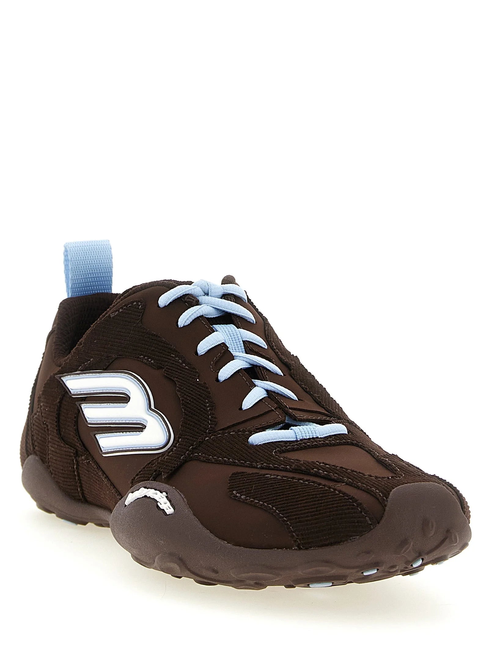 Balenciaga Brown Polyester Athletic Sneakers - EU 41 | US 8