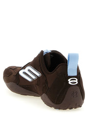 Balenciaga Brown Polyester Athletic Sneakers - EU 41 | US 8