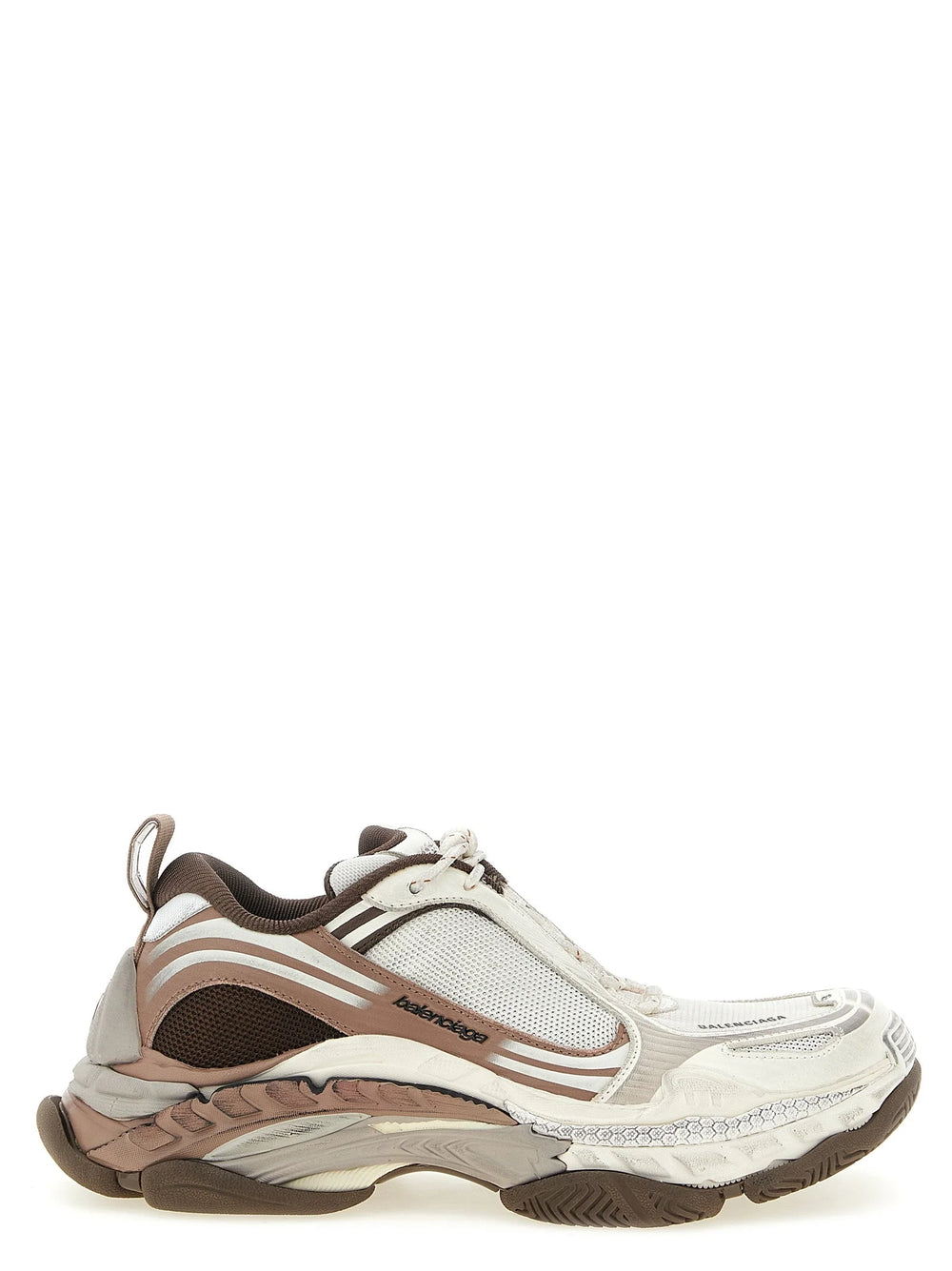 Balenciaga Brown Polyethylene Athletic Sneakers