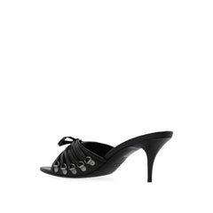 Balenciaga Cagole 70 Leather Sandals - Sandals