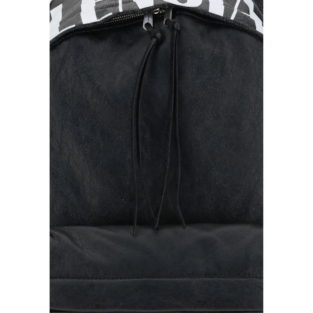 Balenciaga Crinkle Effect Backpack - Backpacks
