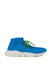 Balenciaga Exquisite Blue Cotton Sneakers for Men - EU42/US9