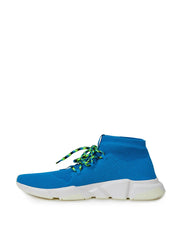 Balenciaga Exquisite Blue Cotton Sneakers for Men - EU42/US9