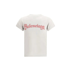 Balenciaga Graphic Logo Crew Neck T-Shirt