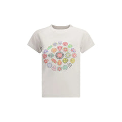 Balenciaga Graphic Logo Crew Neck T-Shirt - T-Shirts