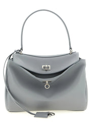 Balenciaga Gray Calfskin Handbag