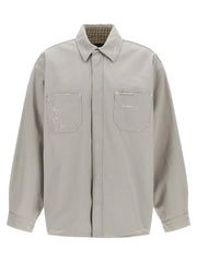 Balenciaga Gray Cotton Blouse - L