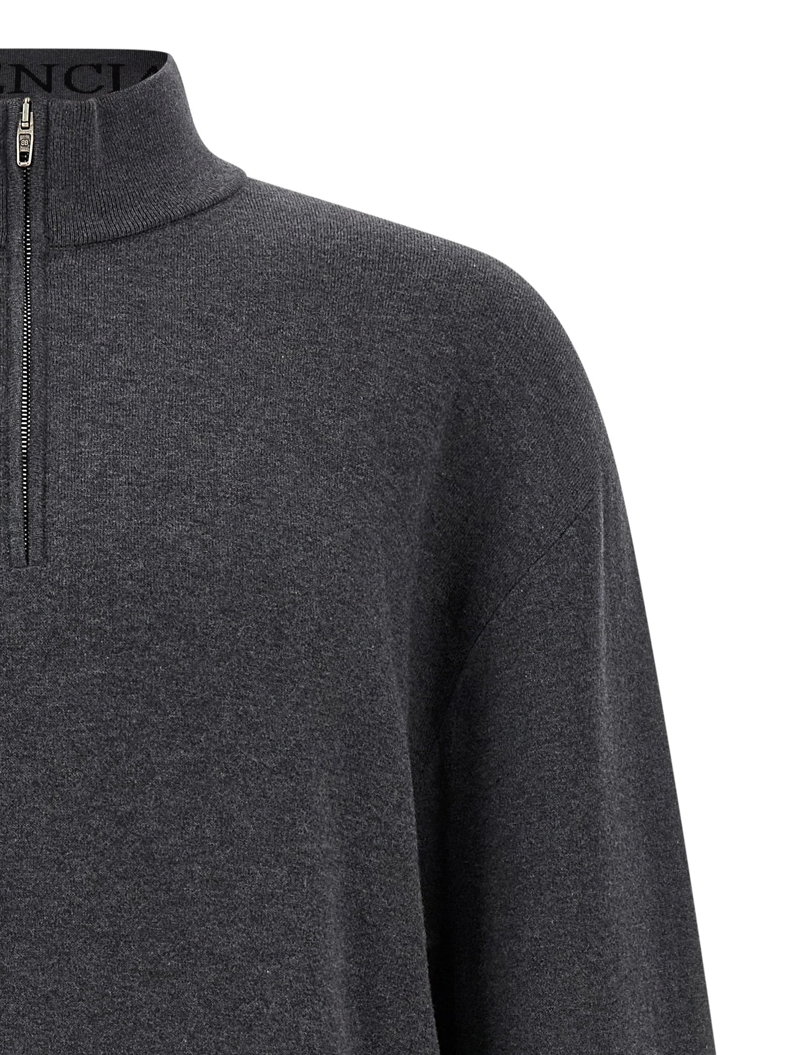 Balenciaga Gray Cotton Cardigan - L