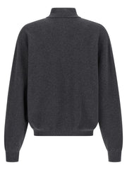Balenciaga Gray Cotton Cardigan - L