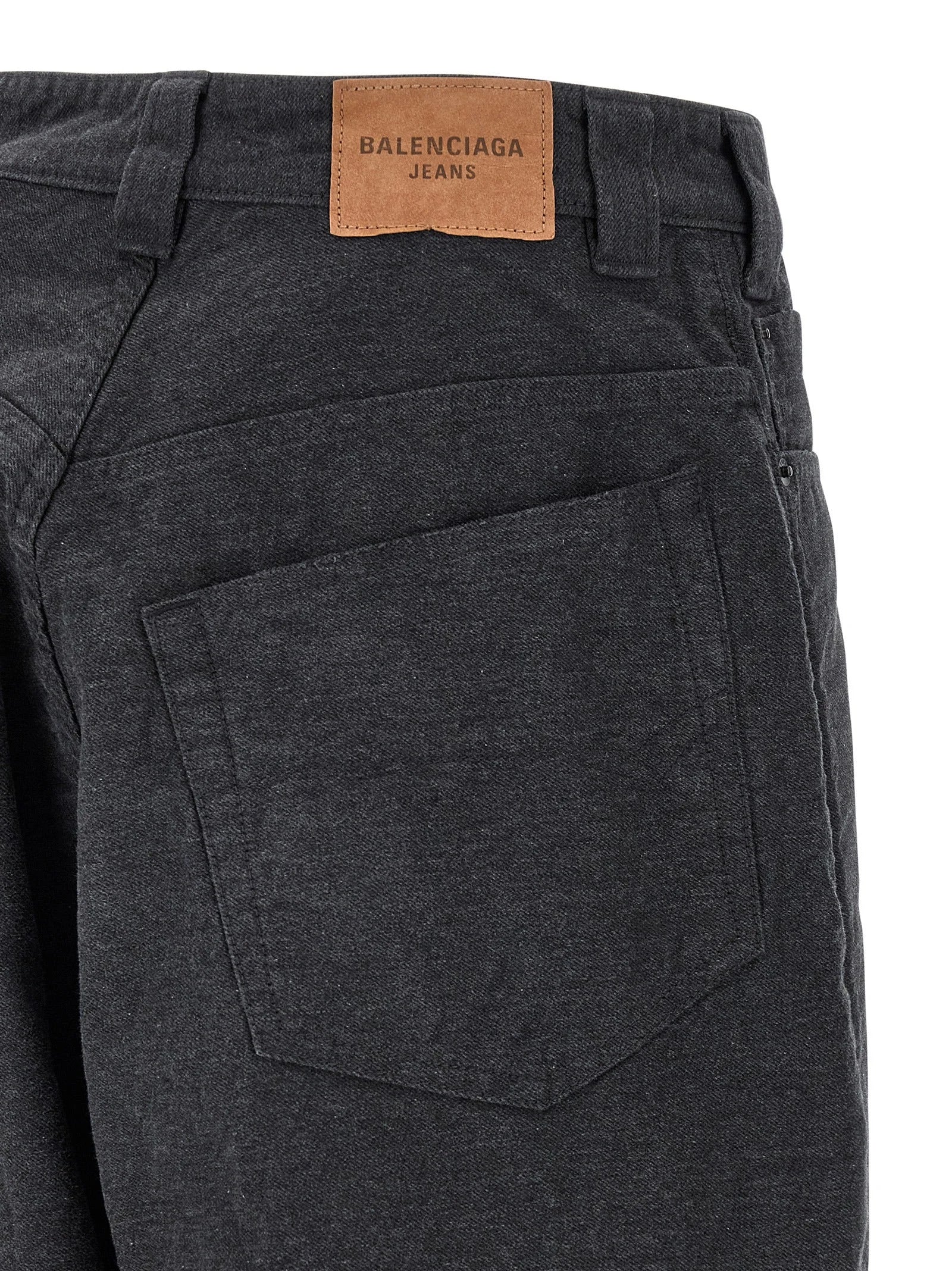 Balenciaga Gray Cotton Casual Pants - S