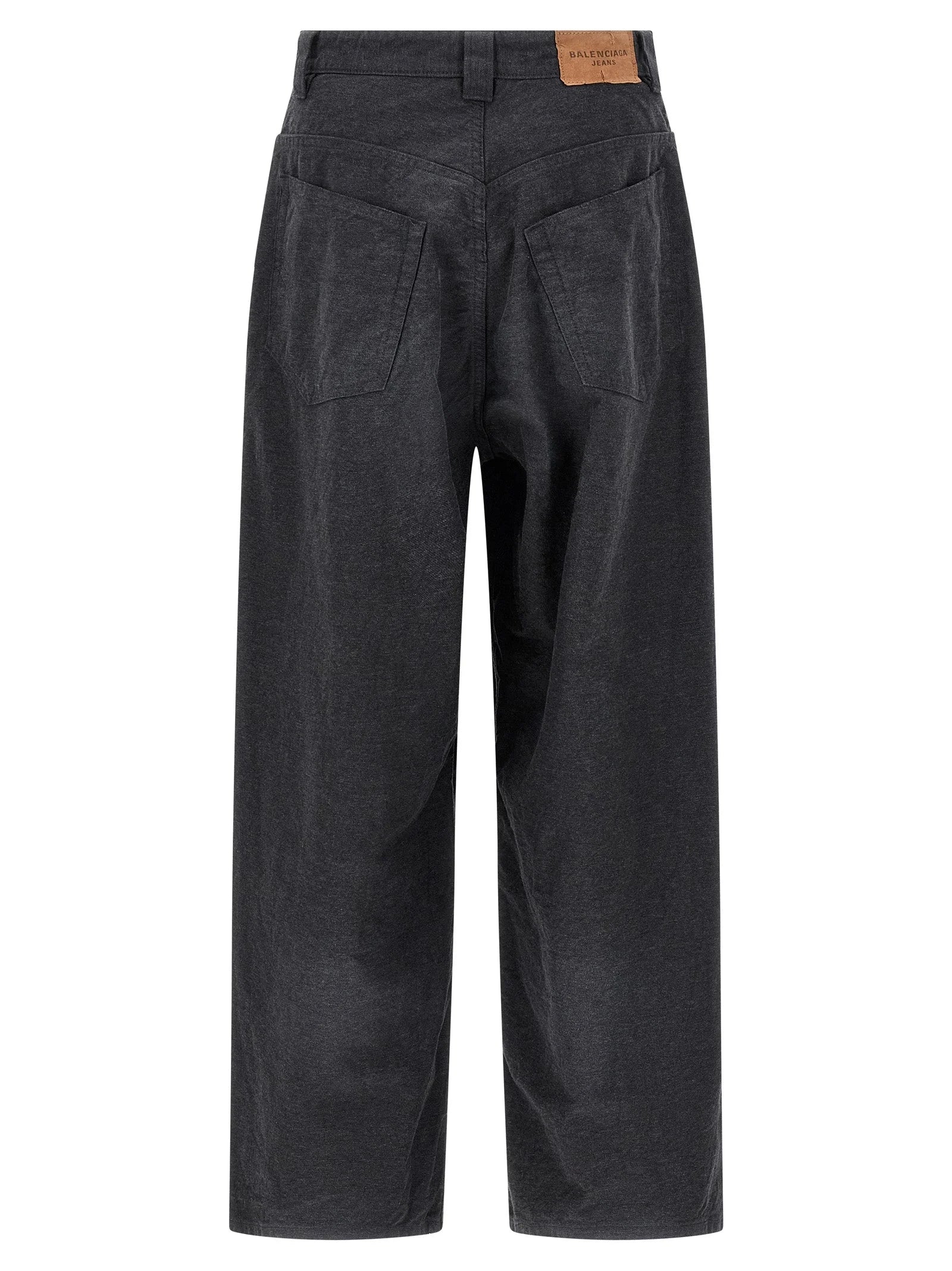 Balenciaga Gray Cotton Casual Pants - S