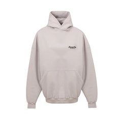Balenciaga Gray Cotton Hoody - L - Hoodies