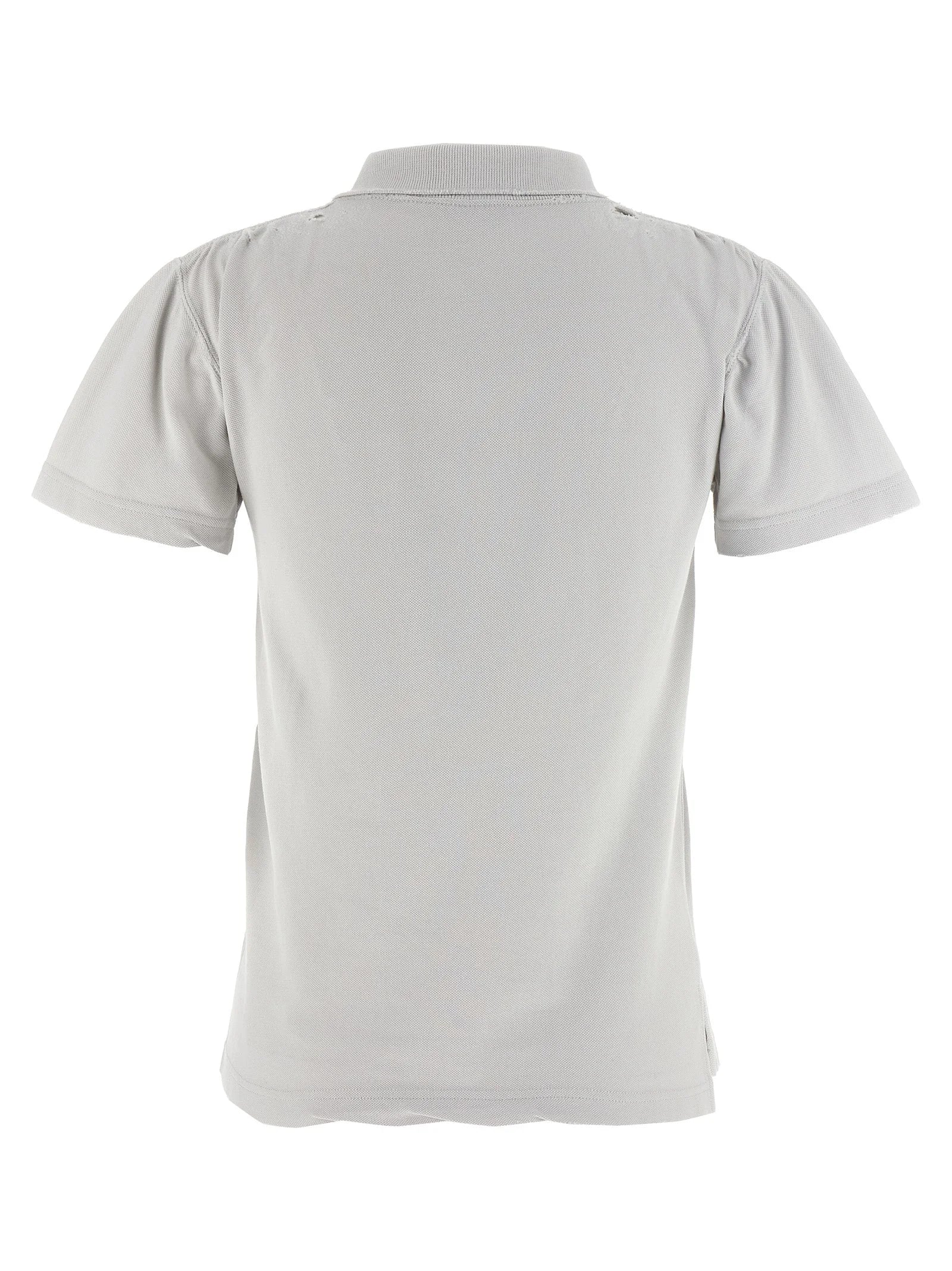 Balenciaga Gray Cotton Polo Shirt - S