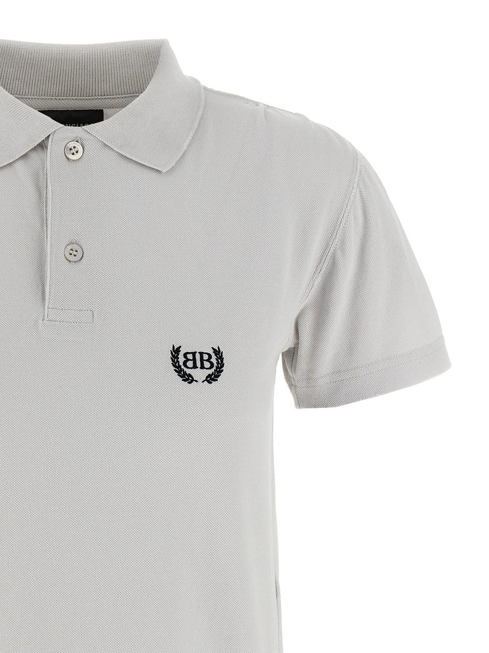 Balenciaga Gray Cotton Polo Shirt - S
