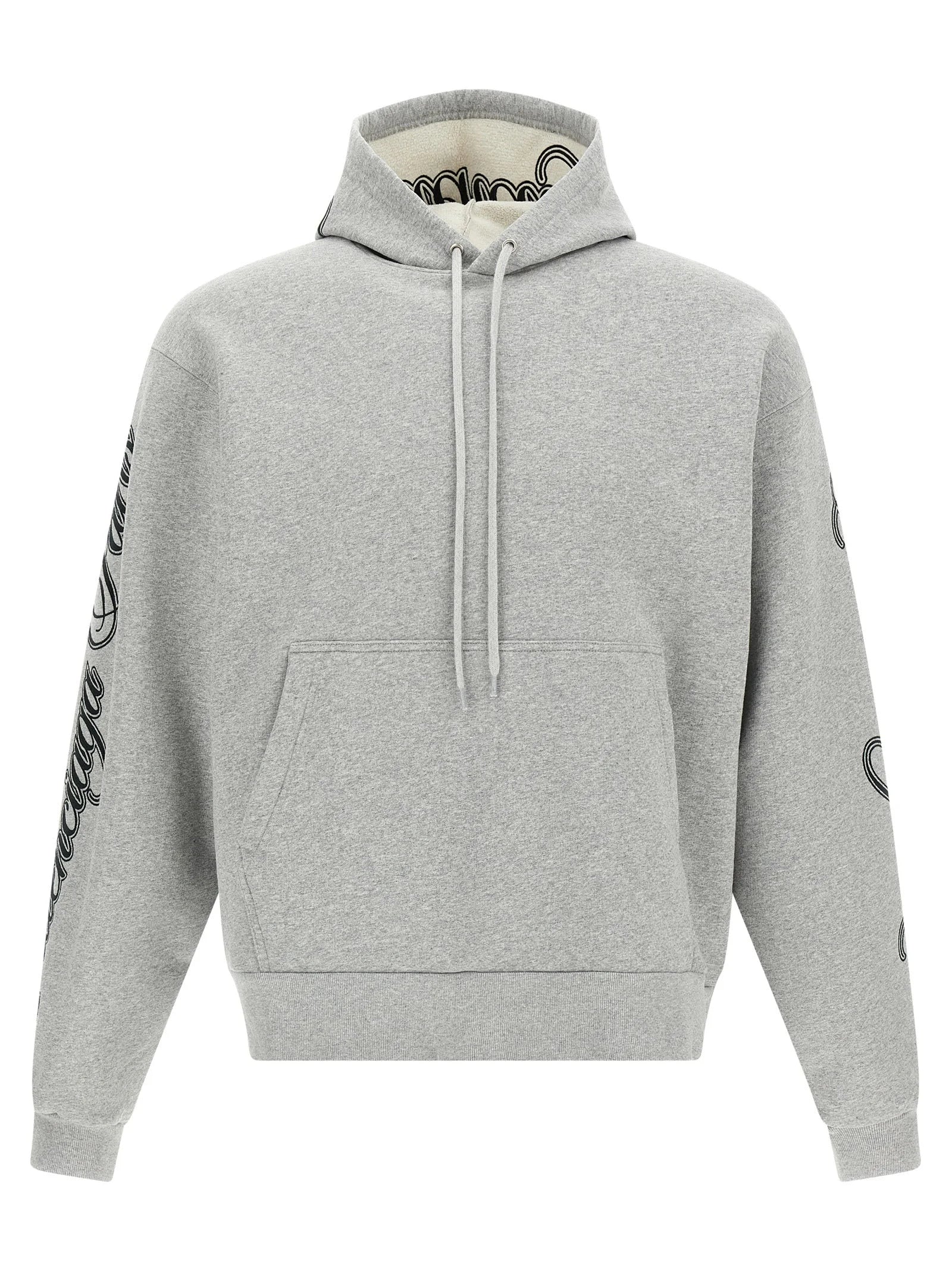 Balenciaga Gray Cotton Sweatshirt