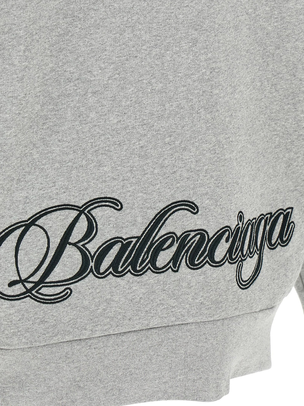 Balenciaga Gray Cotton Sweatshirt