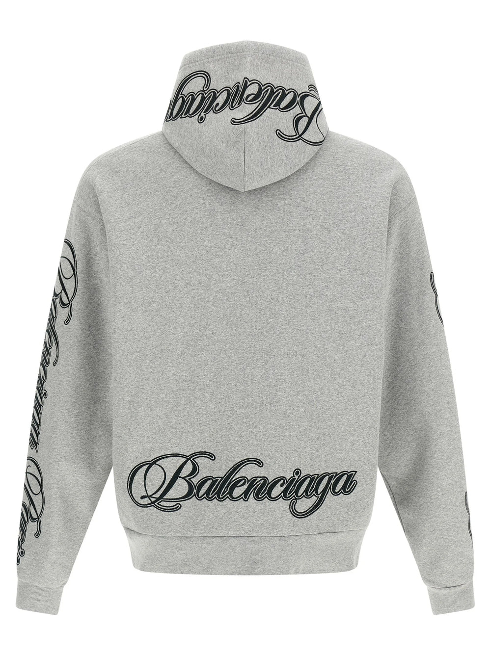Balenciaga Gray Cotton Sweatshirt