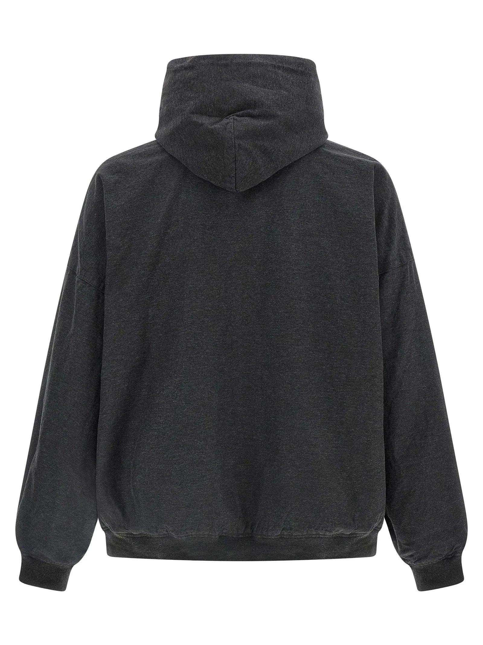 Balenciaga Gray Cotton Sweatshirt