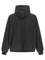 Balenciaga Gray Cotton Sweatshirt