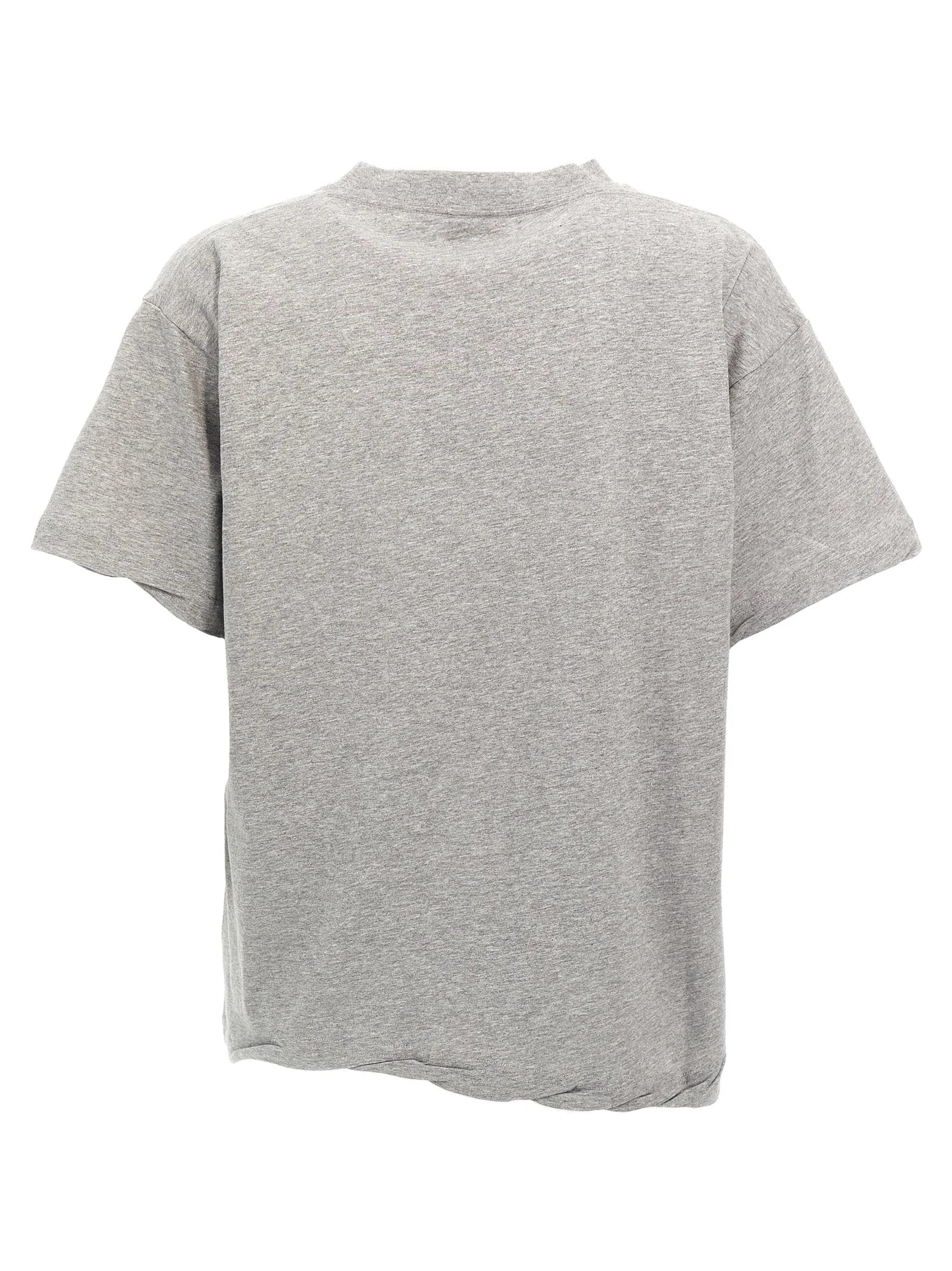 Balenciaga Gray Cotton T-Shirt - XS