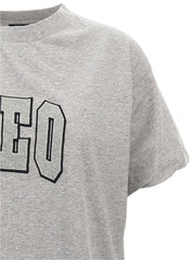 Balenciaga Gray Cotton T-Shirt - XS