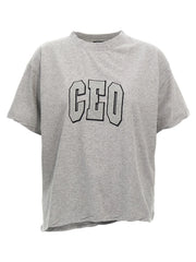 Balenciaga Gray Cotton T-Shirt - XS
