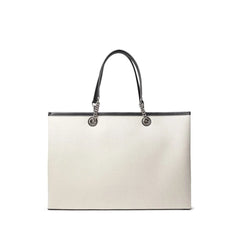 Balenciaga Gray Cotton Tote Bag - Tote Bags