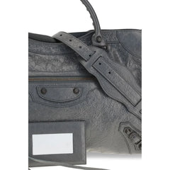 Balenciaga Gray Lamb Ovis Aries Aries Shoulder Bag