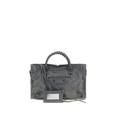 Balenciaga Gray Lamb Ovis Aries Aries Shoulder Bag