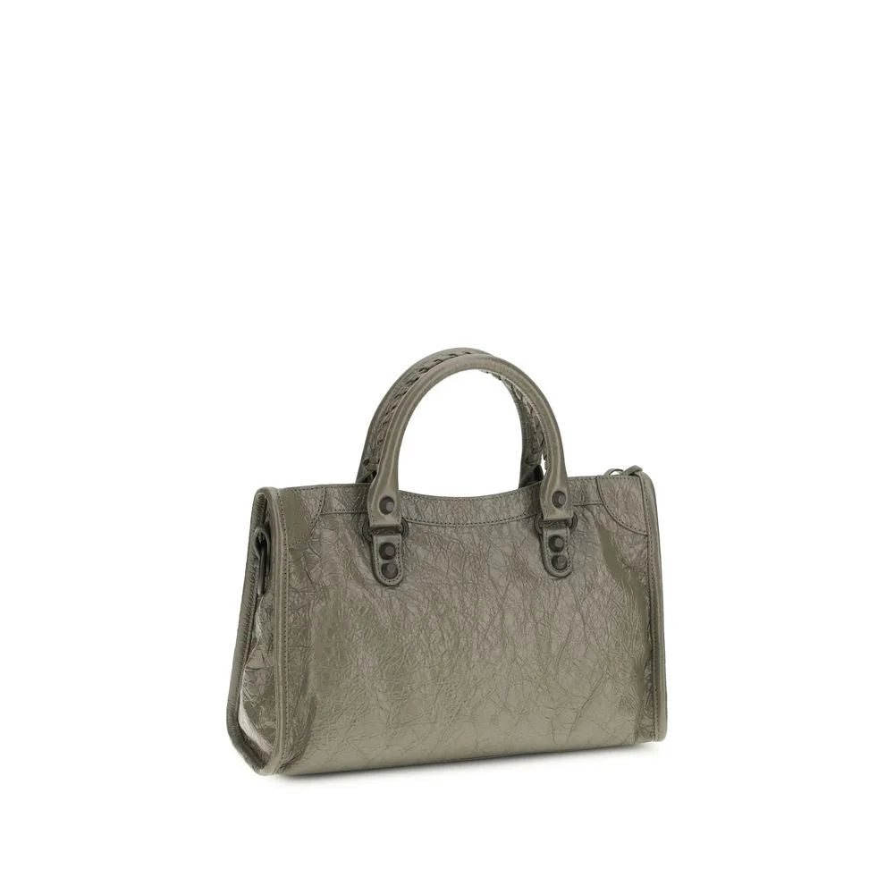 Balenciaga Gray Lamb Ovis Aries Aries Shoulder Bag - Shoulder Bags