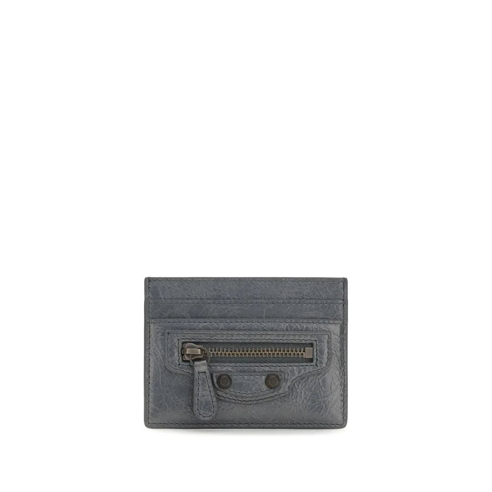 Balenciaga Gray Lamb Ovis Aries Aries Wallet