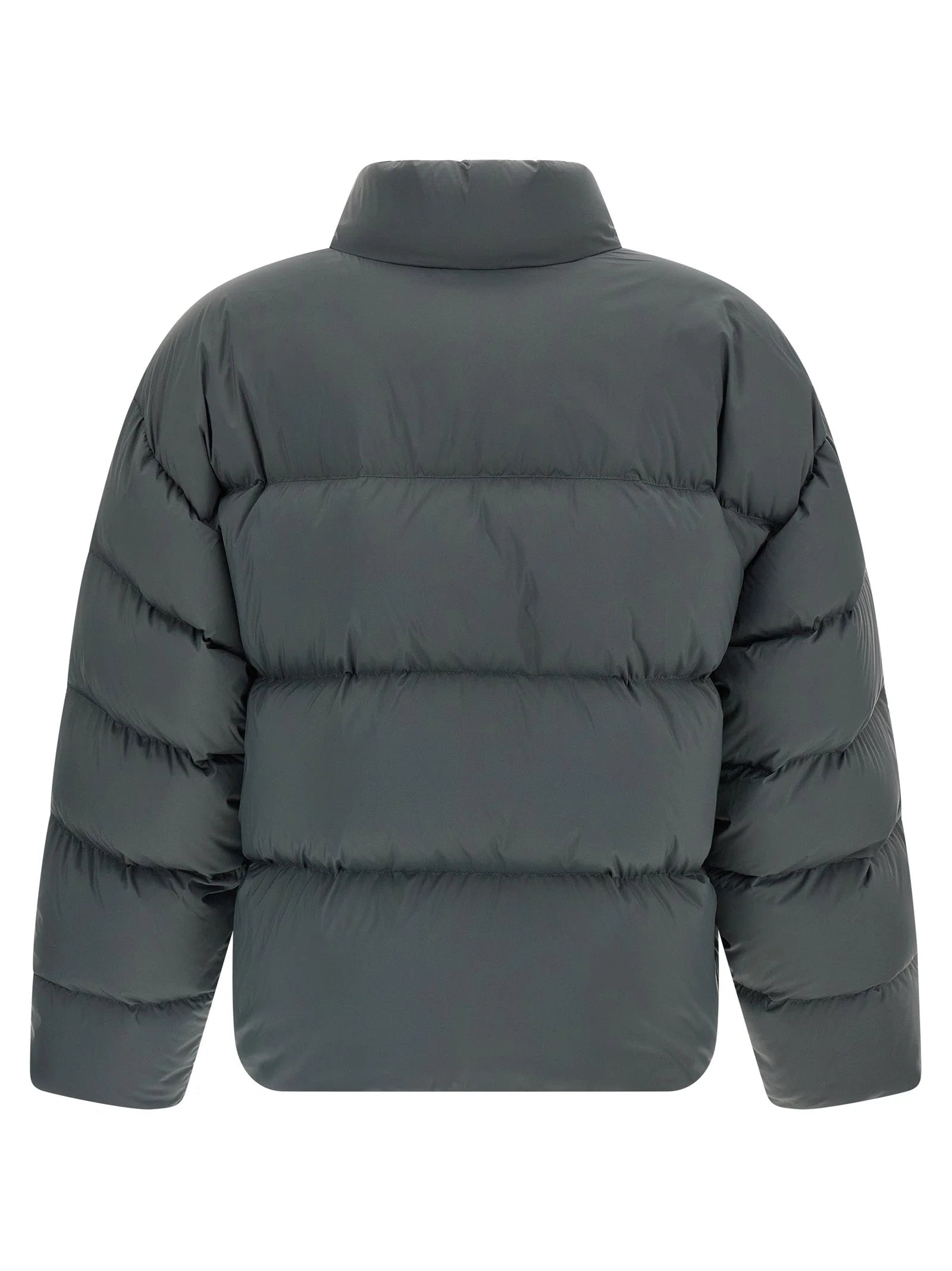Balenciaga Gray Polyamide Full-Length Jacket