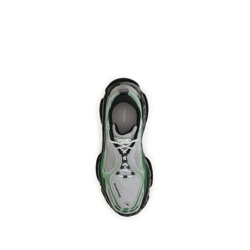 Balenciaga Gray Polyester Athletic Sneakers
