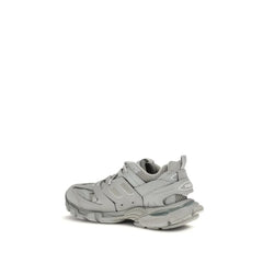 Balenciaga Gray Polyester Athletic Sneakers