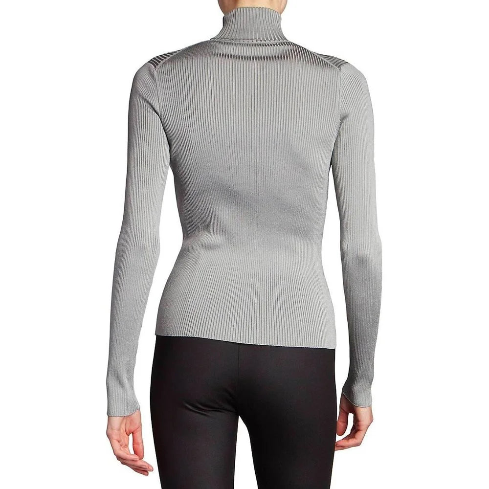 Balenciaga Gray Polyester Turtleneck - S