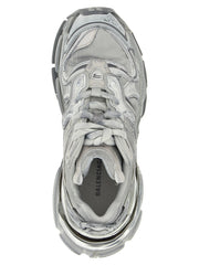 Balenciaga Gray Polyethylene Athletic Sneakers