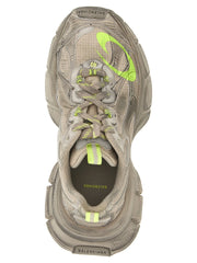 Balenciaga Gray Polyethylene Athletic Sneakers