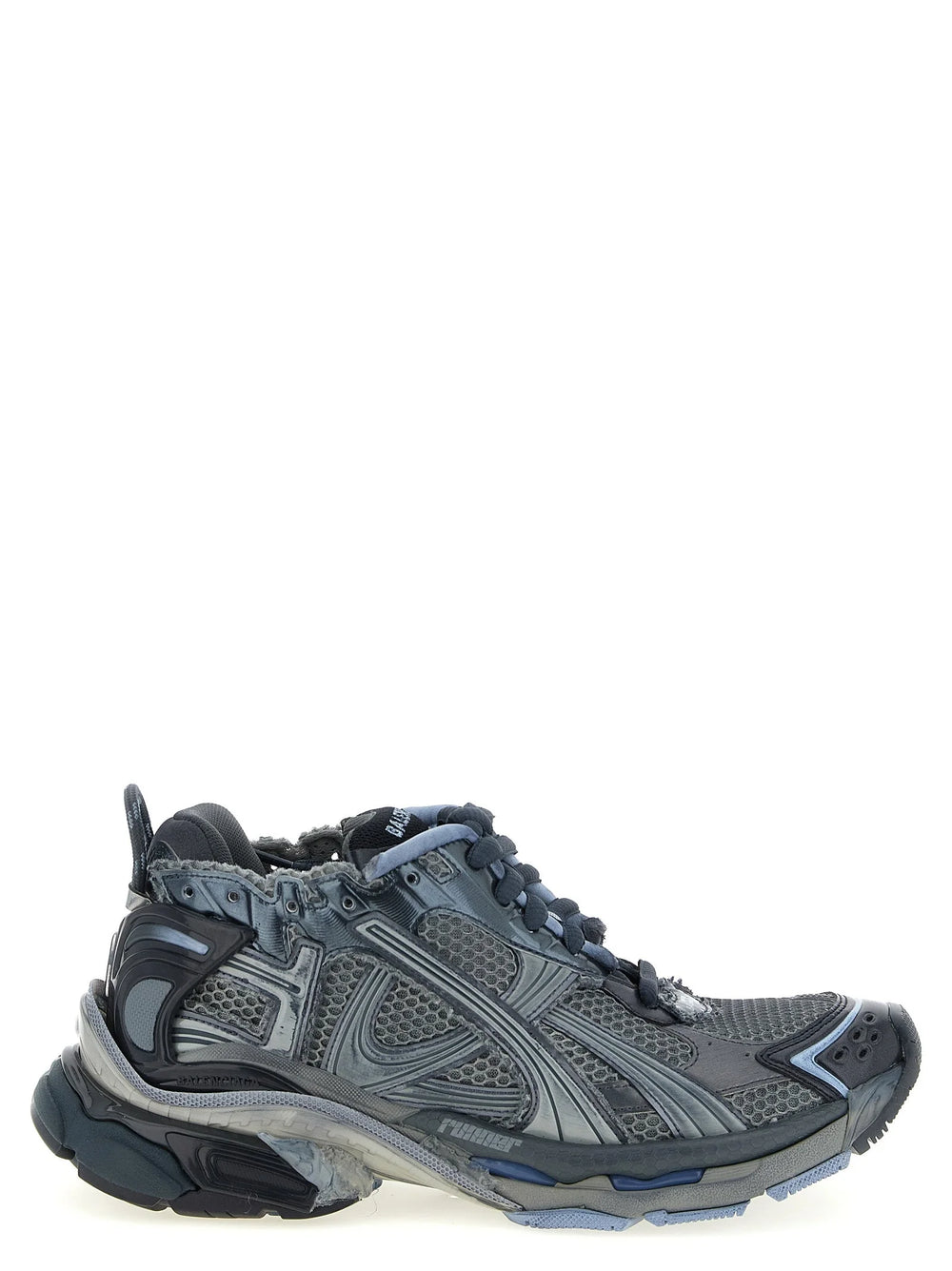 Balenciaga Gray Polyethylene Athletic Sneakers