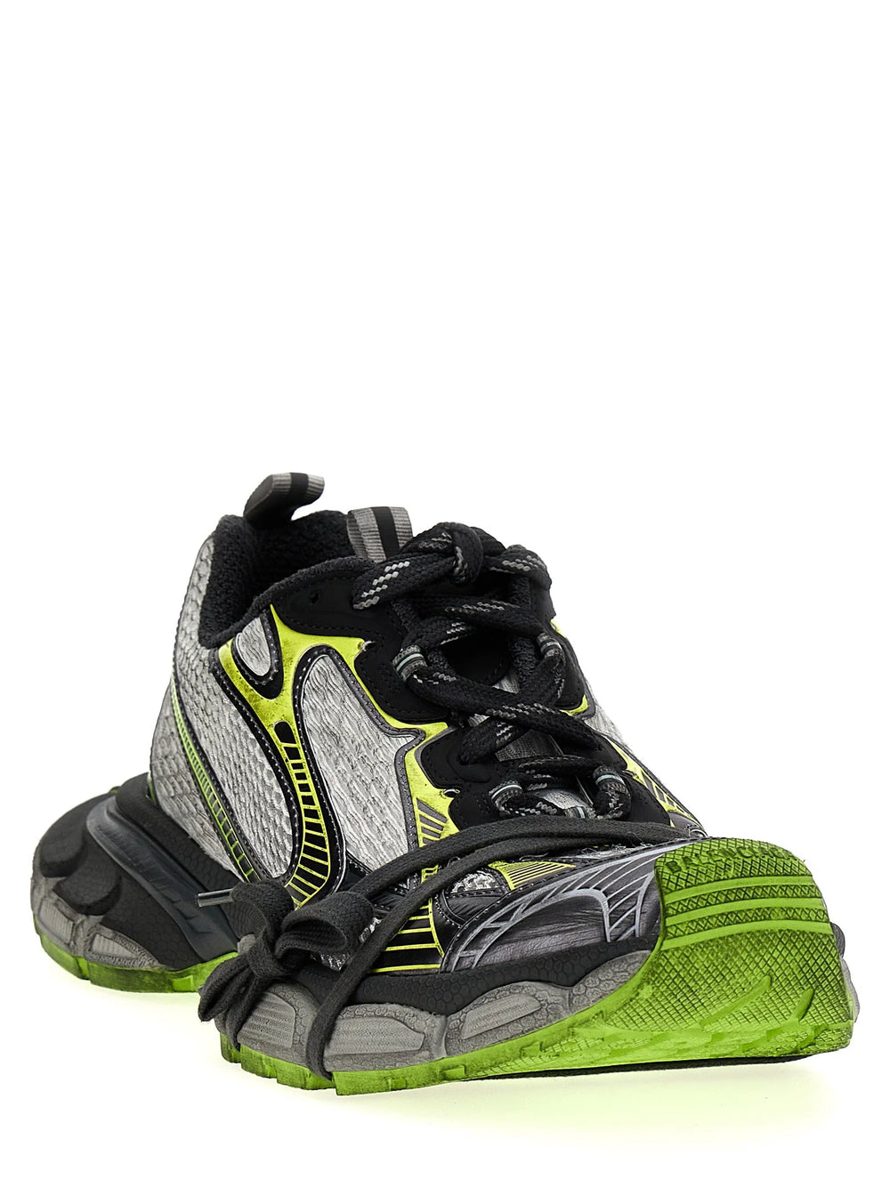 Balenciaga Gray Polyethylene Athletic Sneakers - EU44/US11