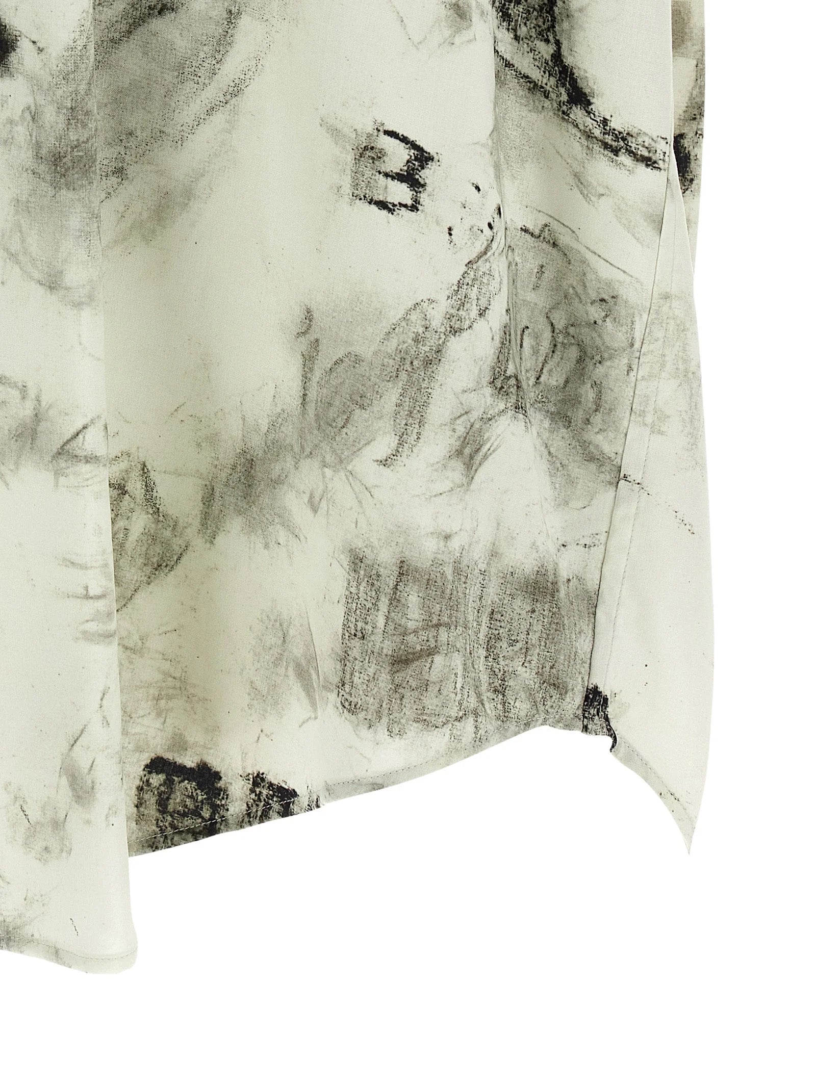Balenciaga Gray Viscose Blouse - IT52 | XL
