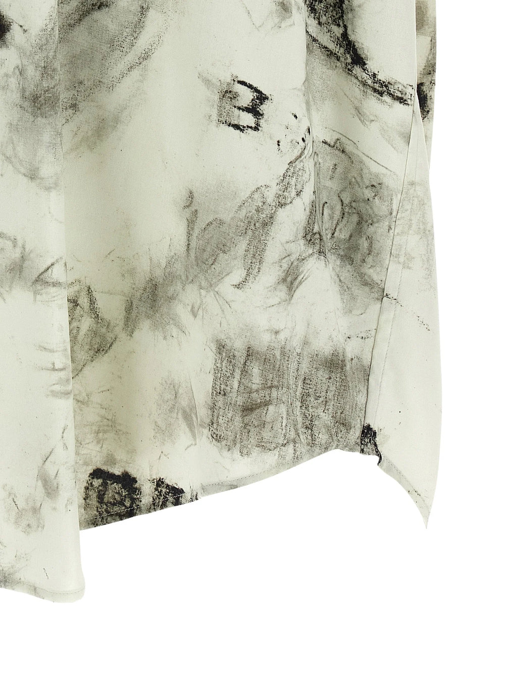 Balenciaga Gray Viscose Blouse - IT52 | XL