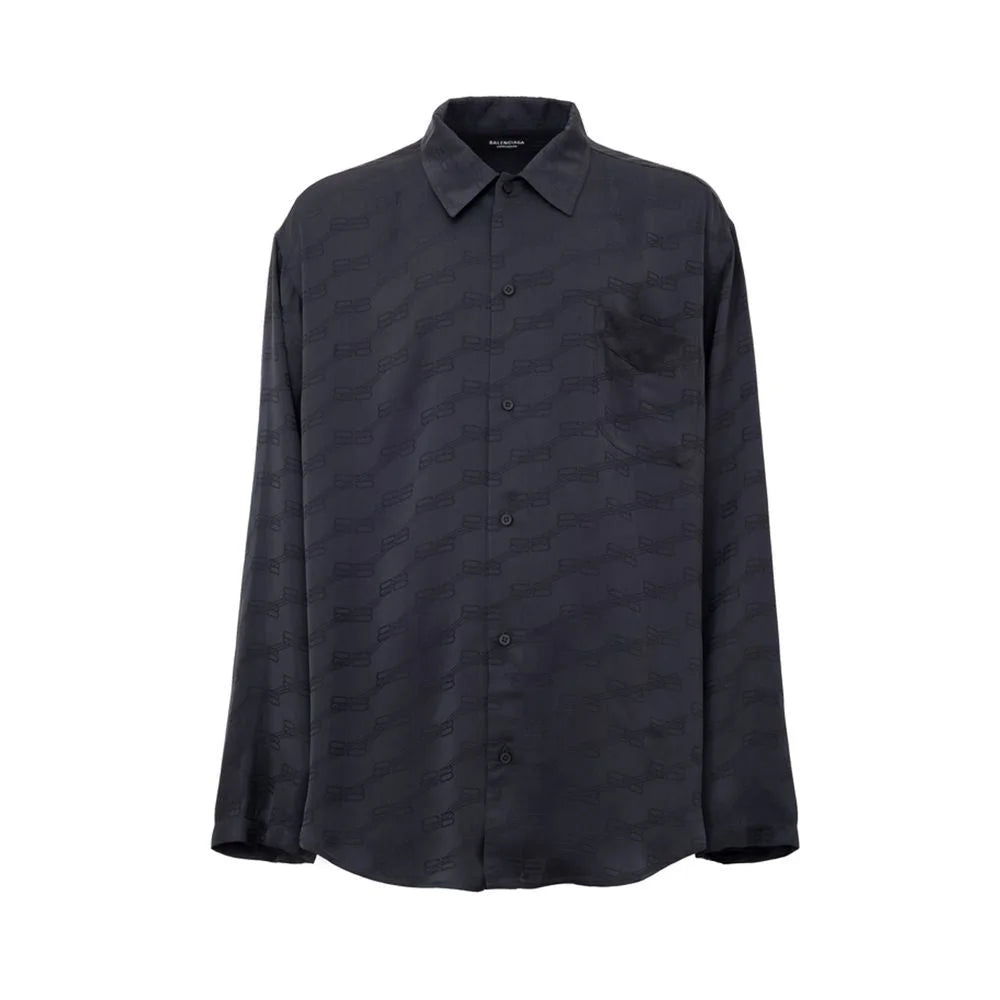 Balenciaga Gray Viscose Shirt - IT40 | M