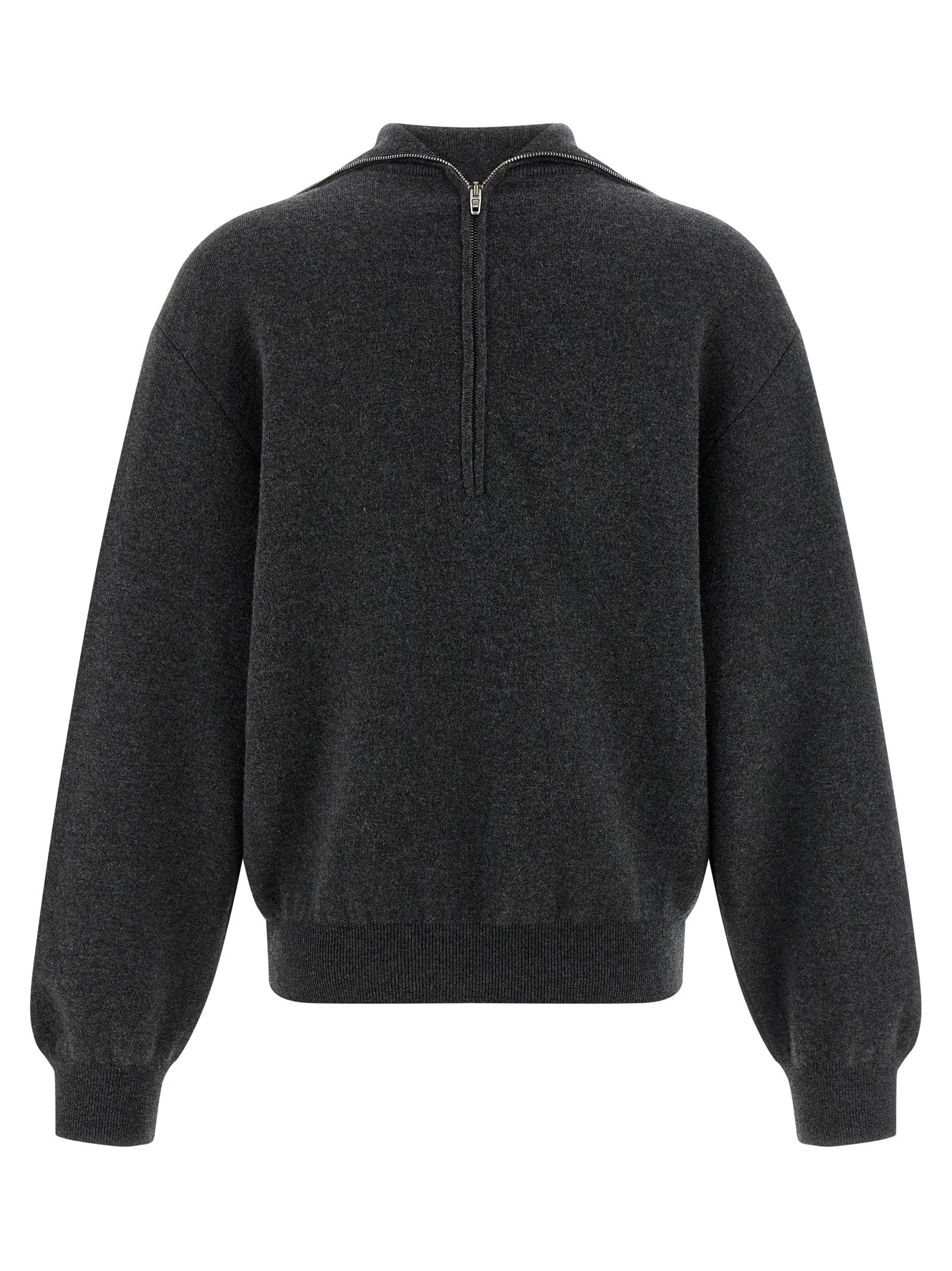 Balenciaga Gray Wool Cardigan