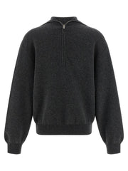Balenciaga Gray Wool Cardigan