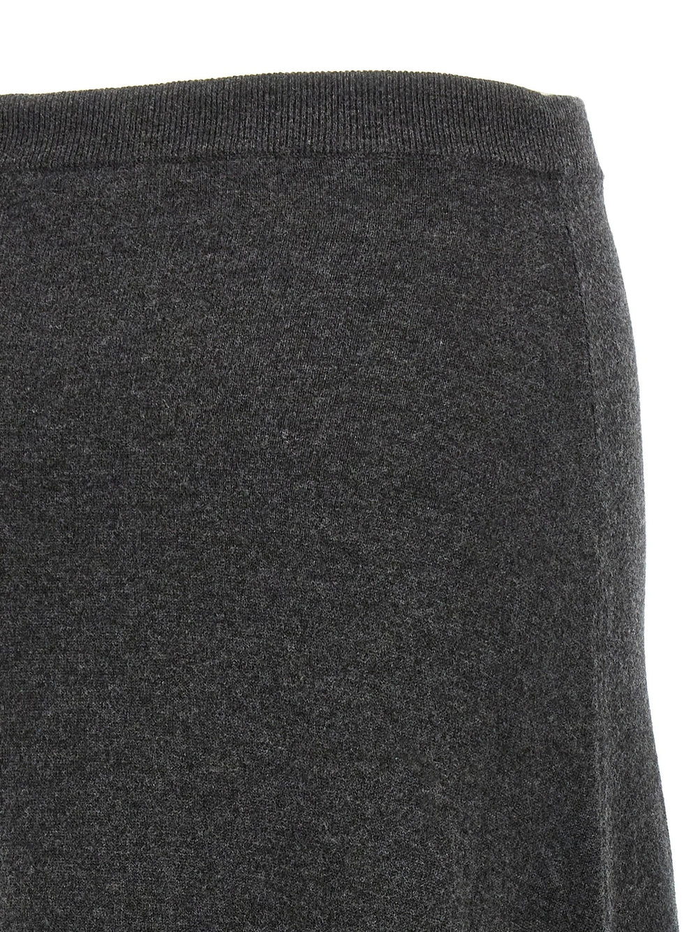 Balenciaga Gray Wool Mini Skirt - M