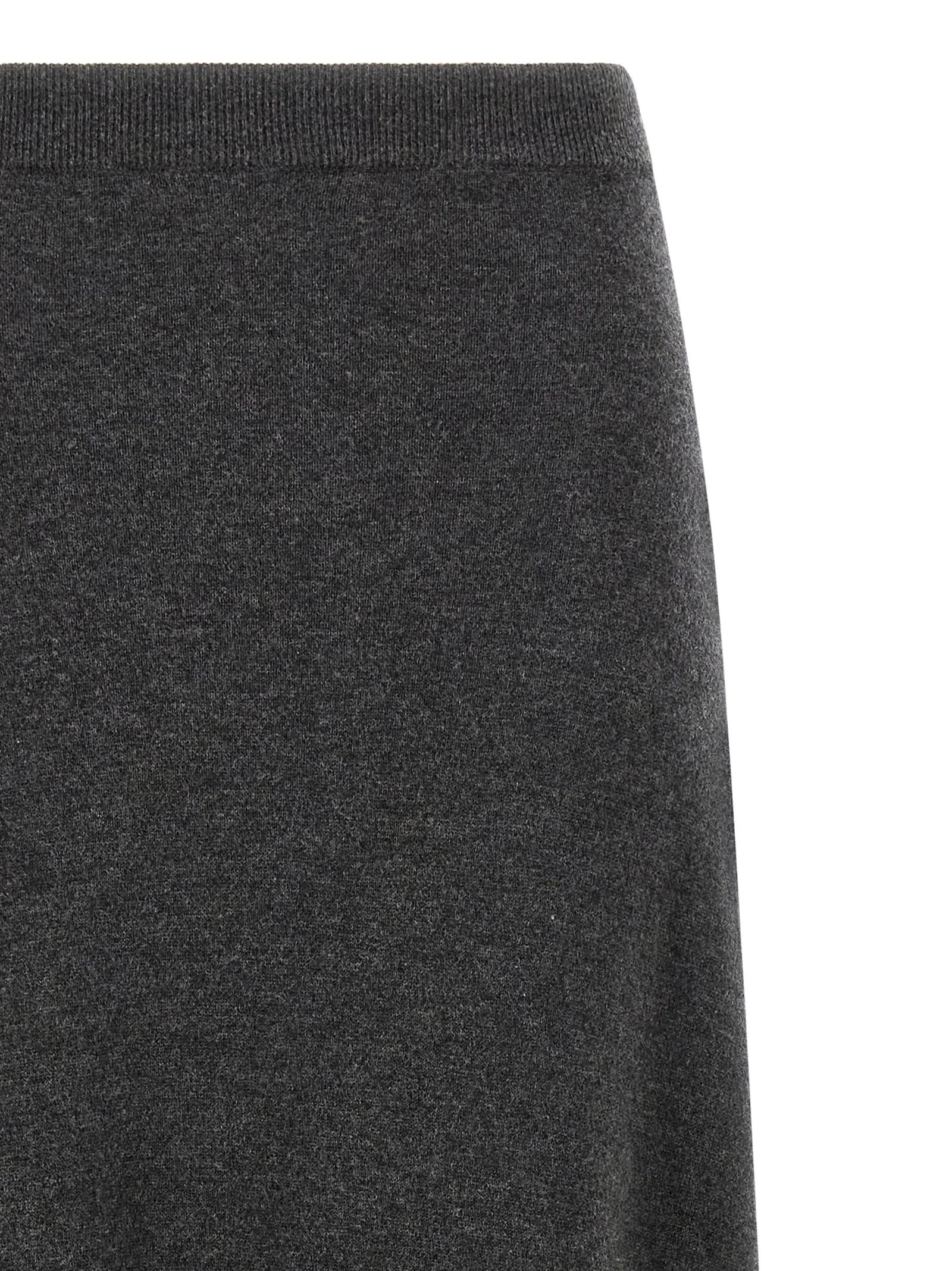 Balenciaga Gray Wool Mini Skirt - M